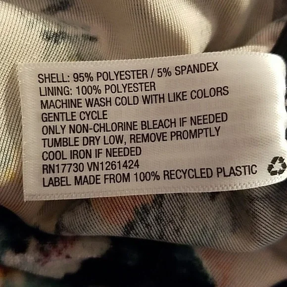 Wild Fabel Women's Floral Print Long Sleeve Velvet Ruched Bodycon Dress Size XS - Picture 5 of 5